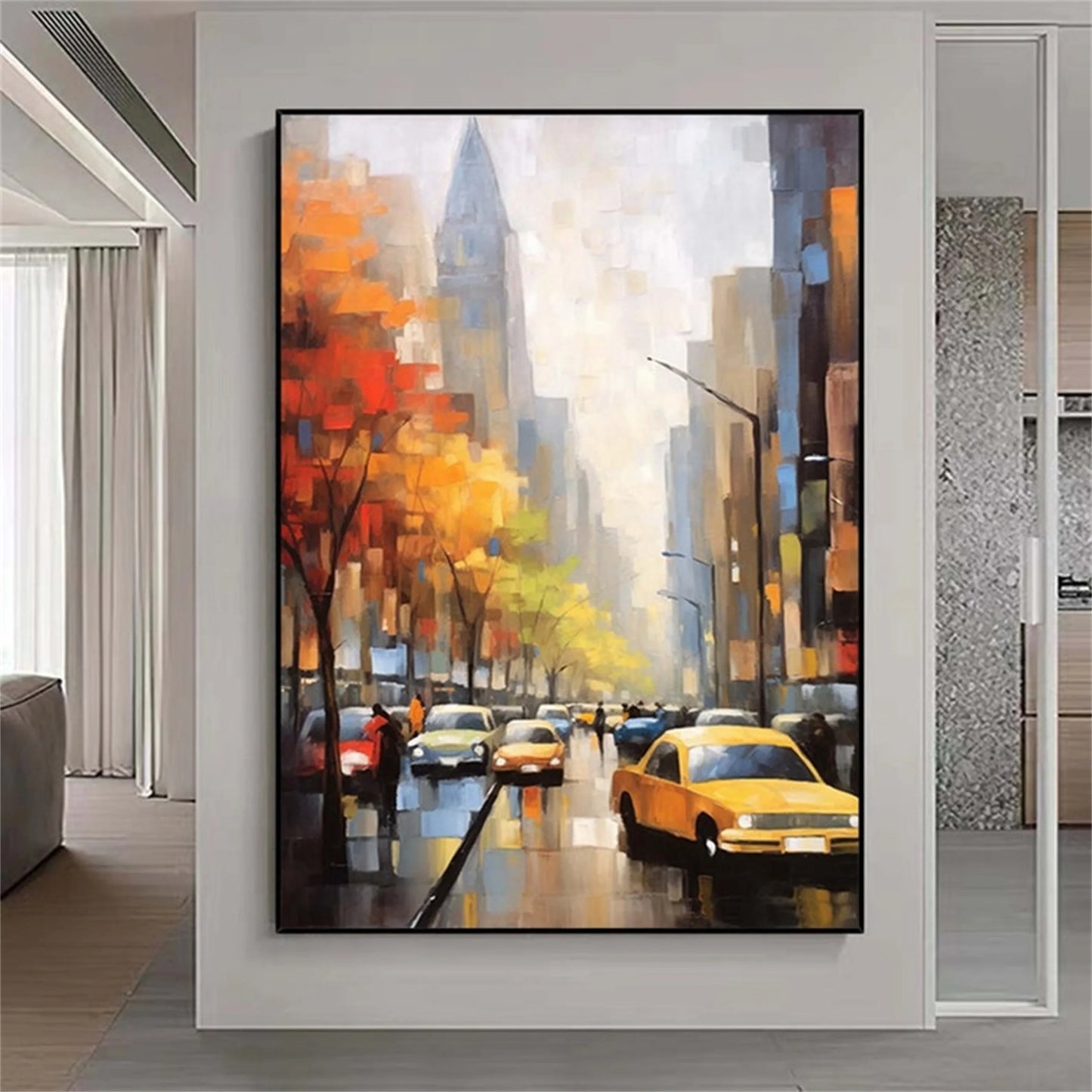 Urban Landscape Painting #UL 027