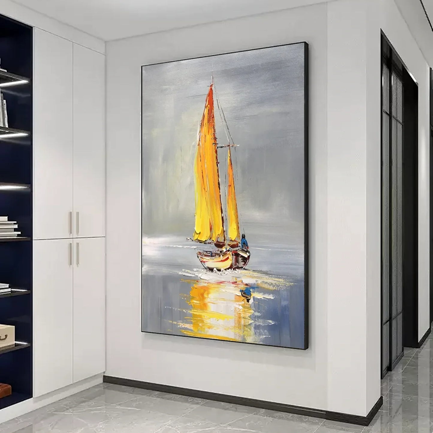 Abstract Urban Landscape Painting #UL 036