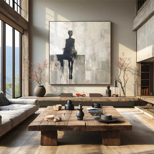 Contemporary Abstract Minimalist Wall Art #CW028