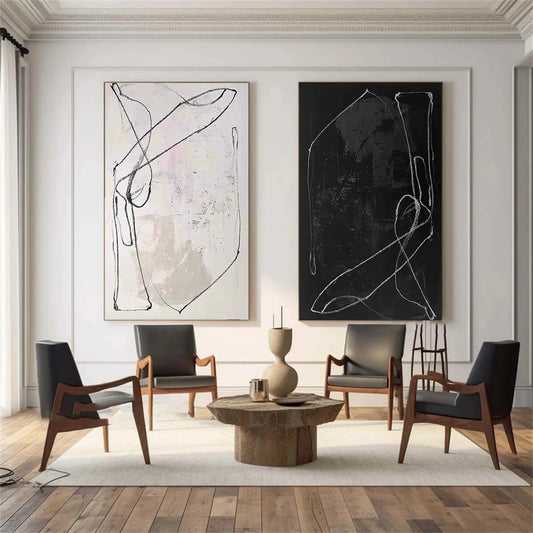 Abstract Painting Set of 2 #AB 117