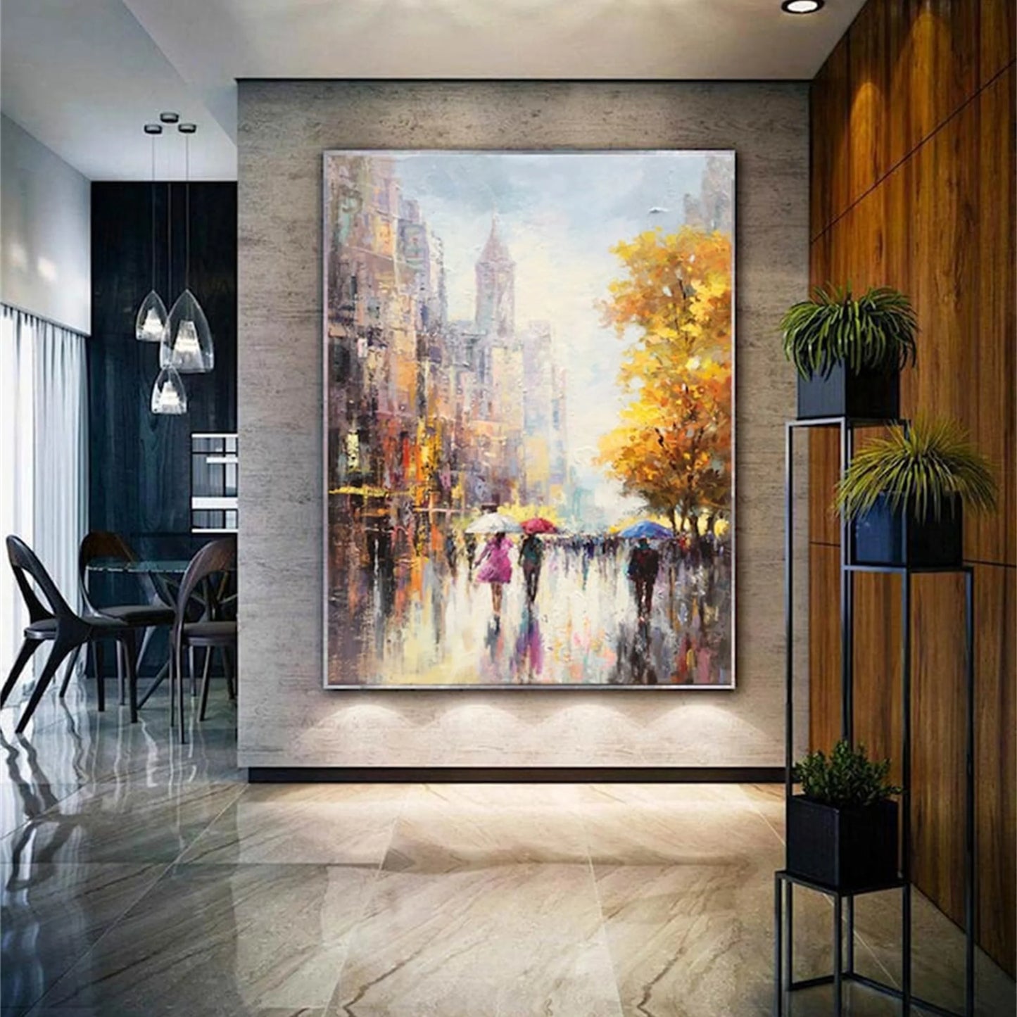 Urban Landscape Painting #UL 021