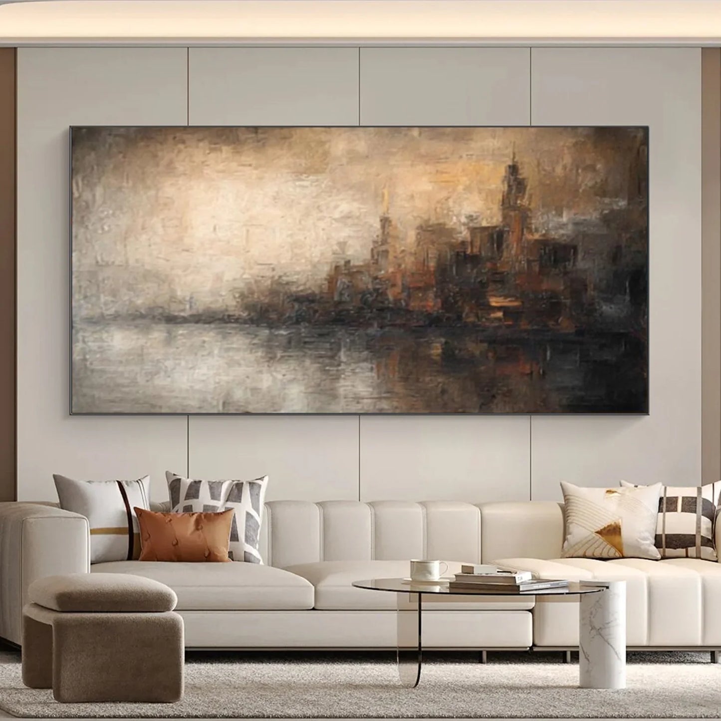 Abstract Urban Landscape Painting #UL 042