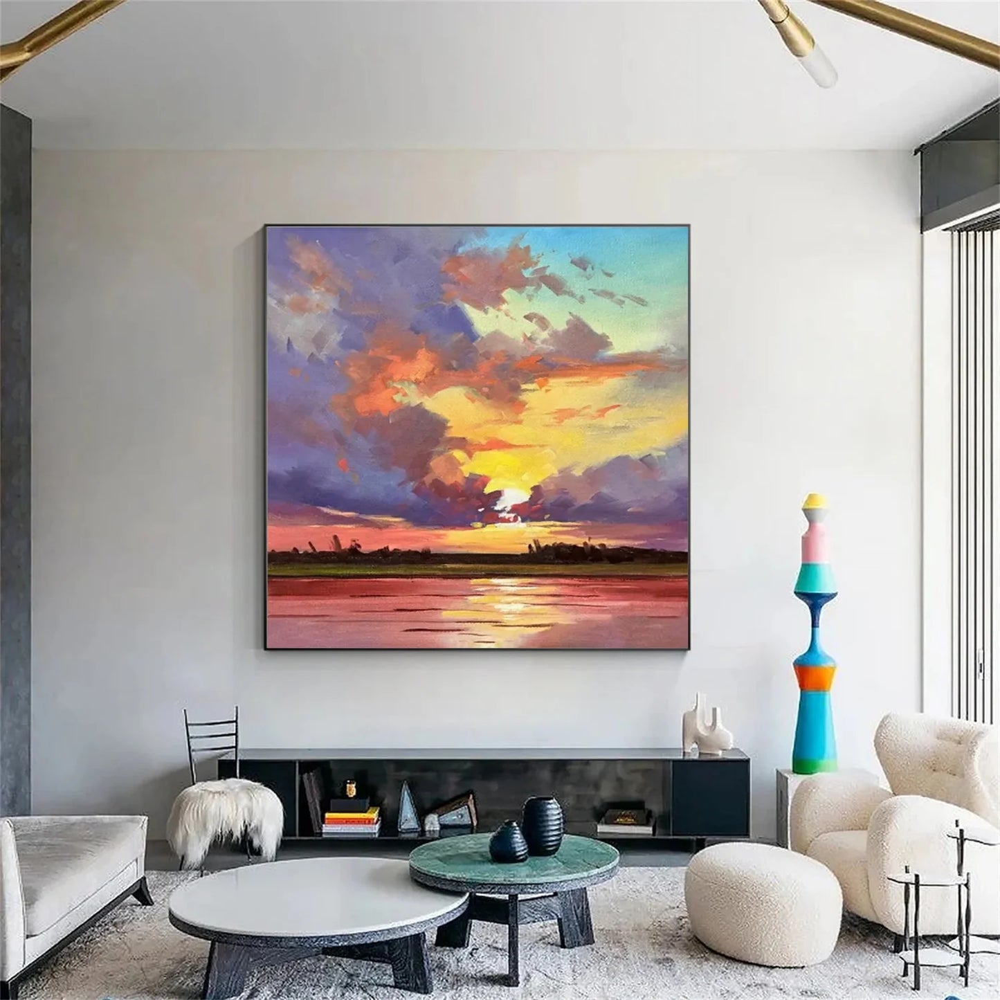 Abstract Urban Landscape Painting #UL 035