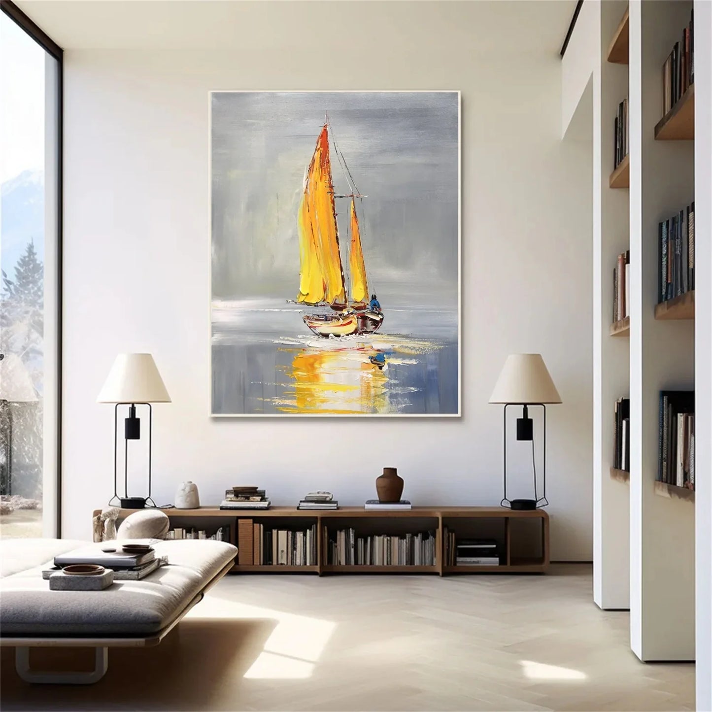 Abstract Urban Landscape Painting #UL 036