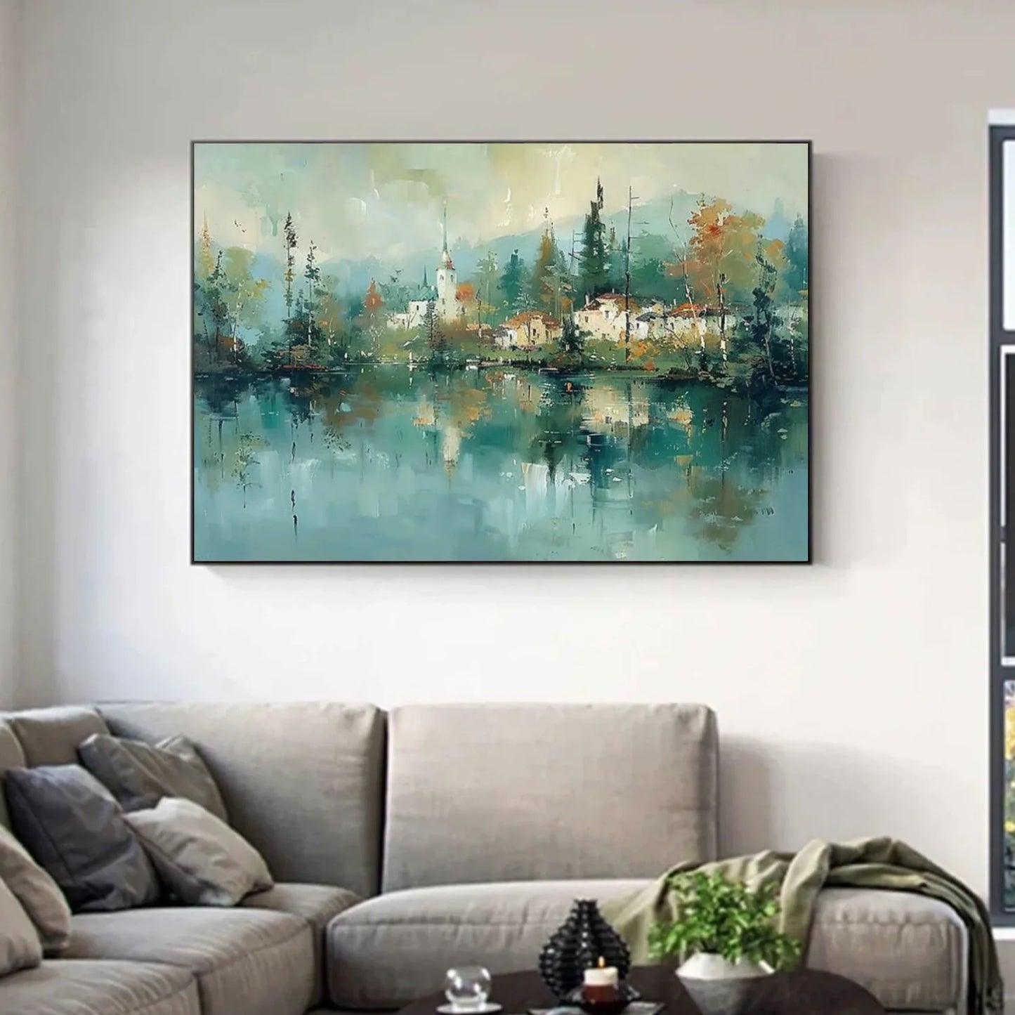 Abstract Urban Landscape Painting #UL 048