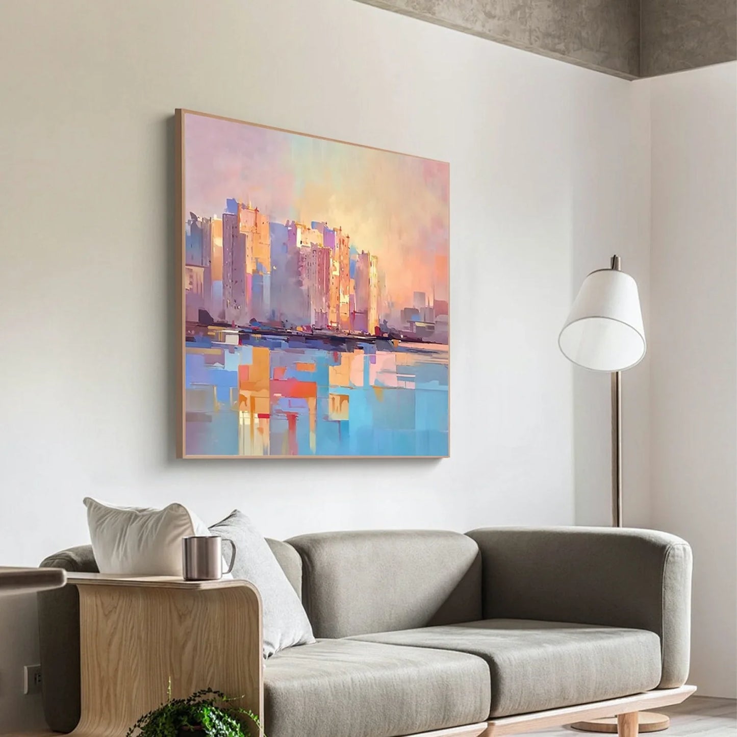 Abstract Urban Landscape Painting #UL 034