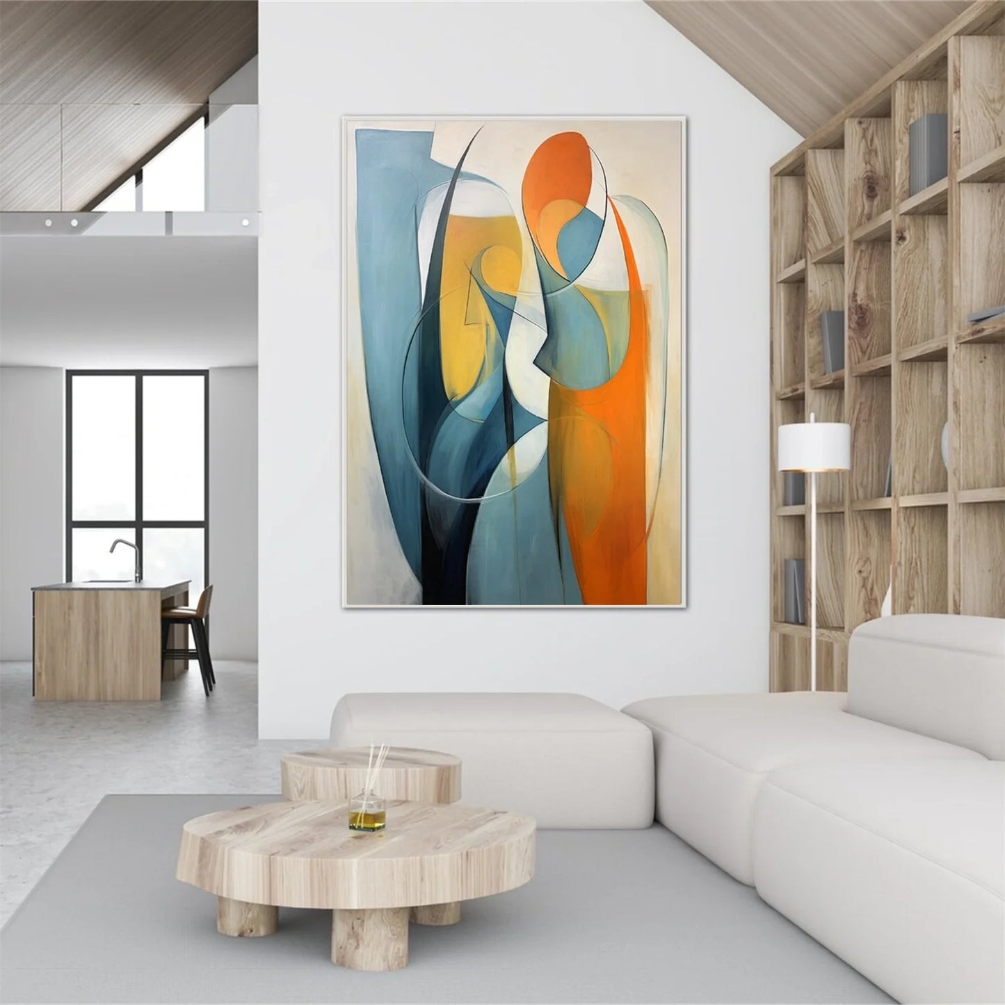 Contemporary Abstract Minimalist Wall Art #CW016