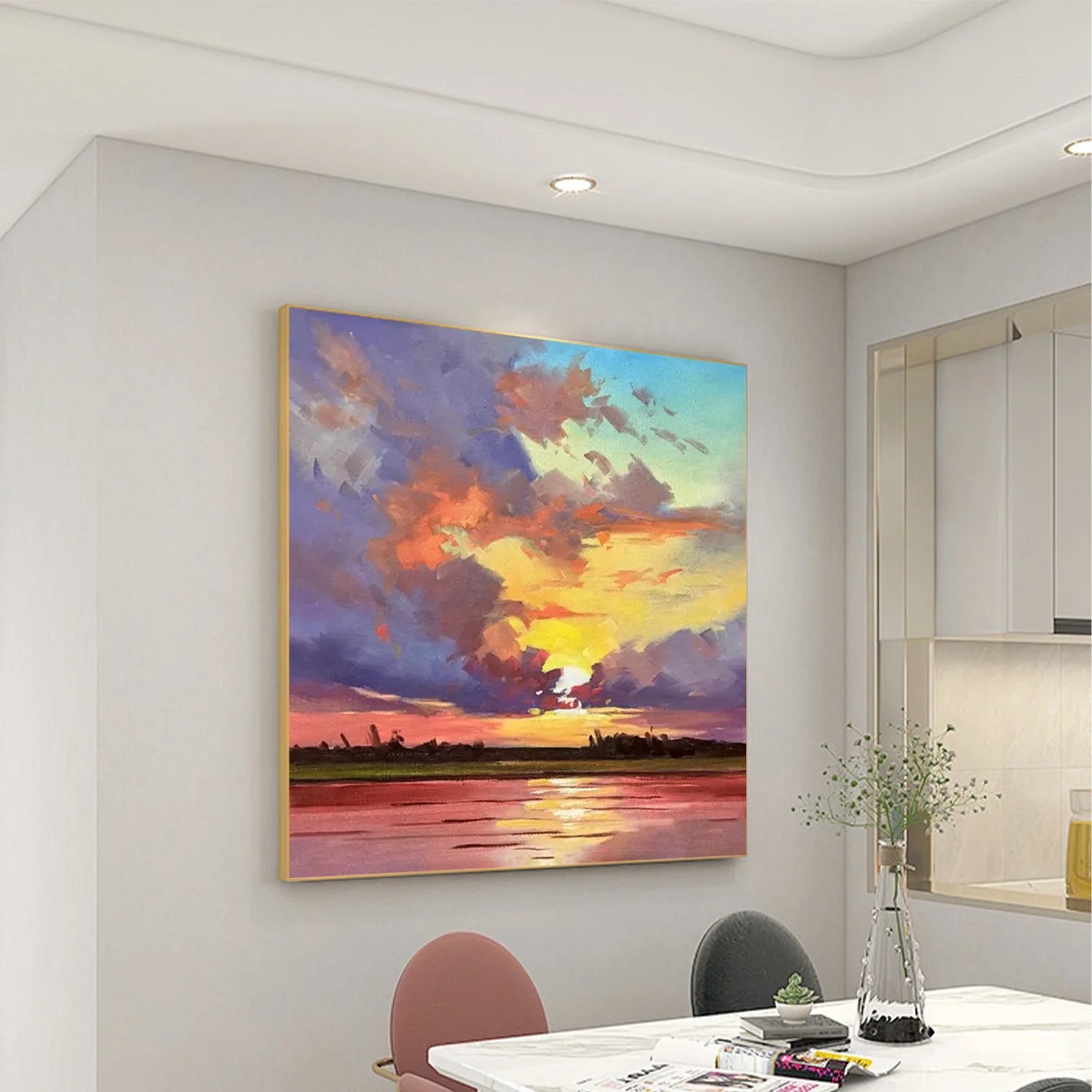 Abstract Urban Landscape Painting #UL 035