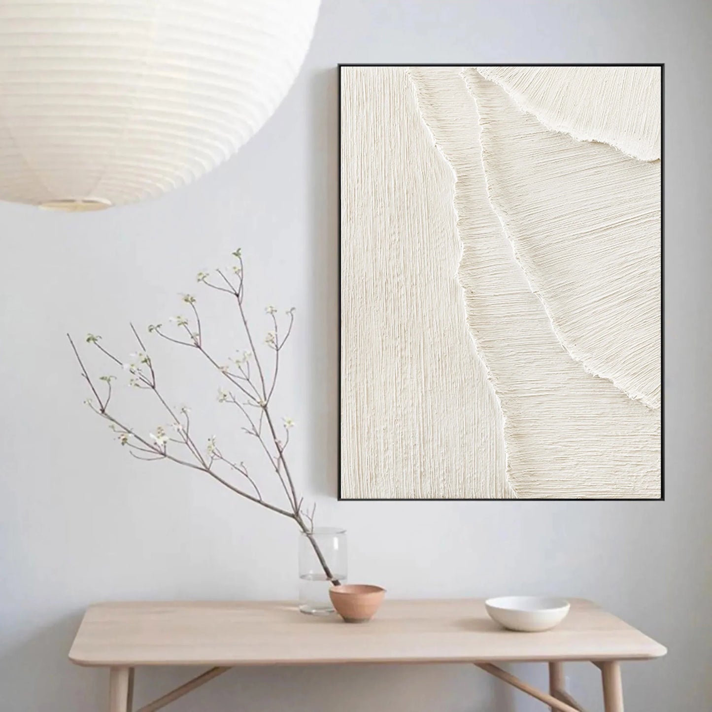 Plaster Art Minimalist Textured Painting #MM009