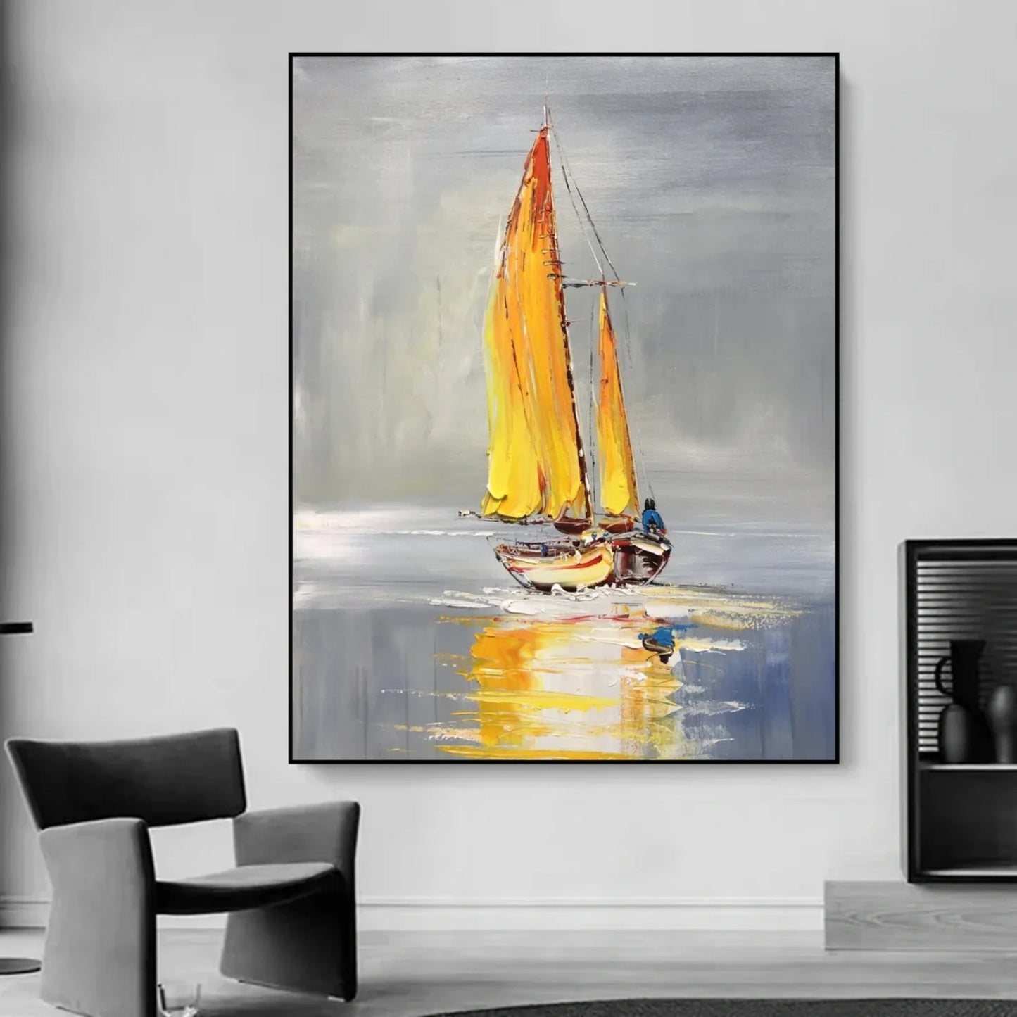 Abstract Urban Landscape Painting #UL 036