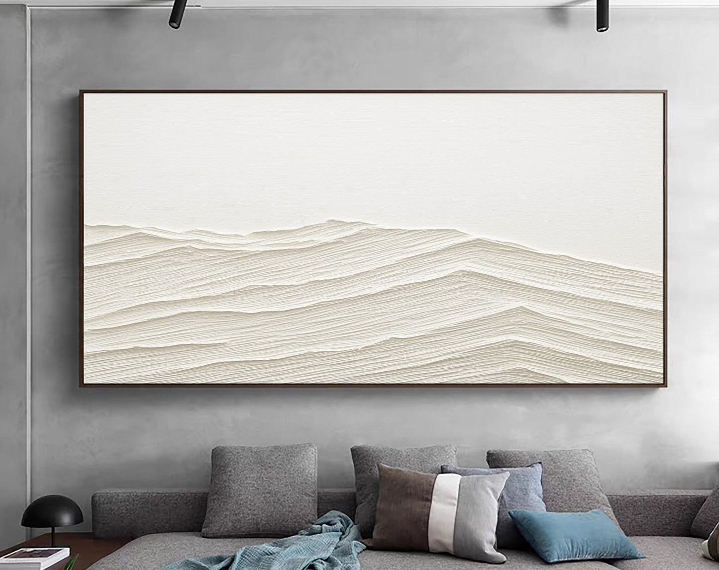 Plaster Art Minimalist Textured Painting #MM087