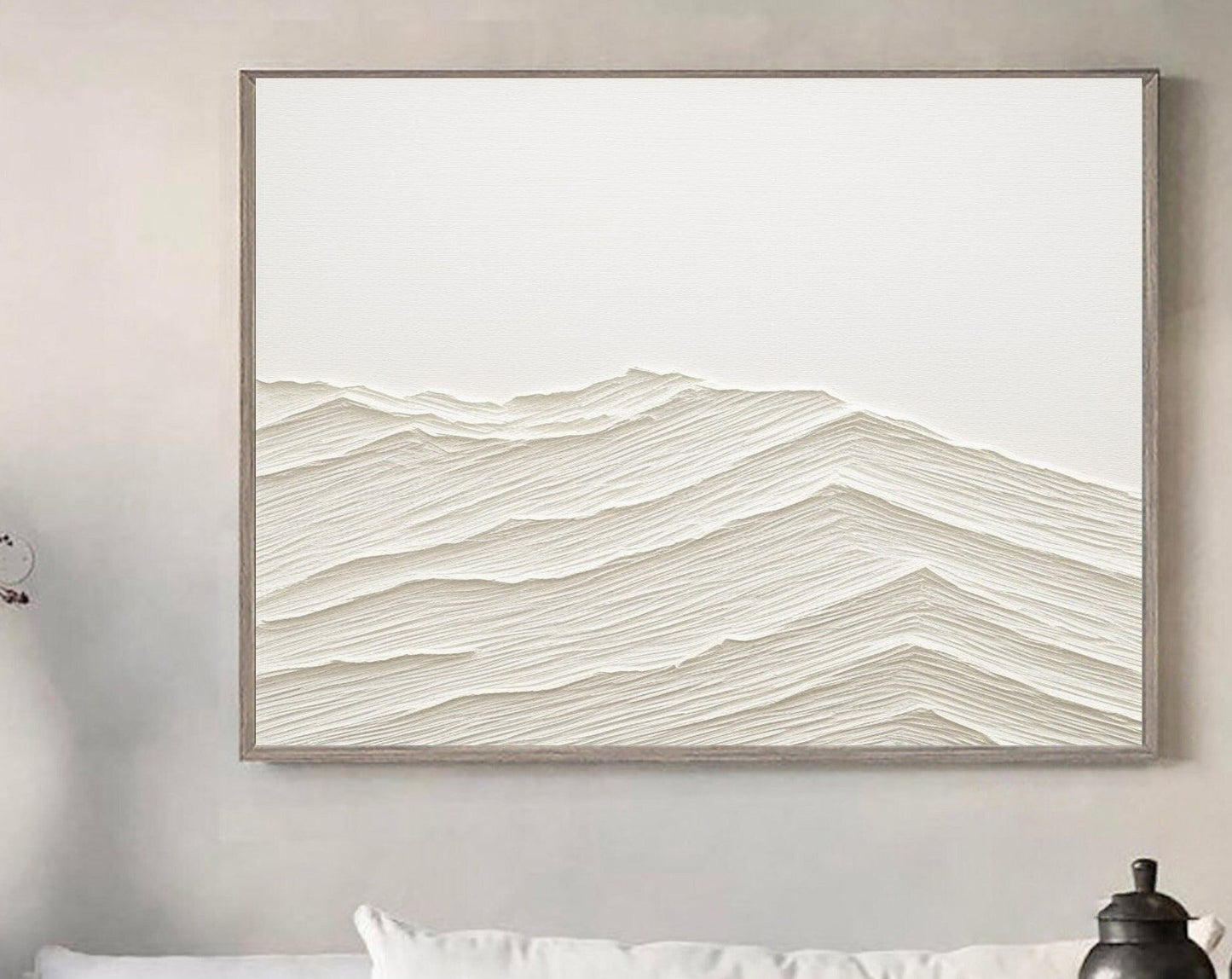 Plaster Art Minimalist Textured Painting #MM087