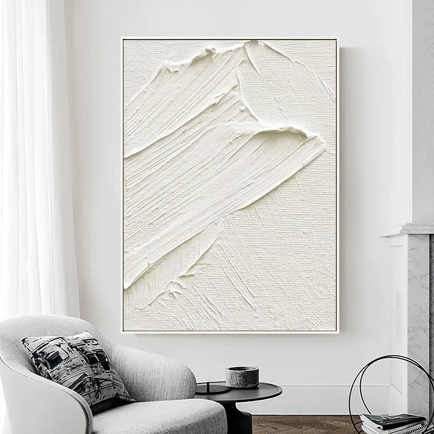 Plaster Art Minimalist Textured Painting #MM018